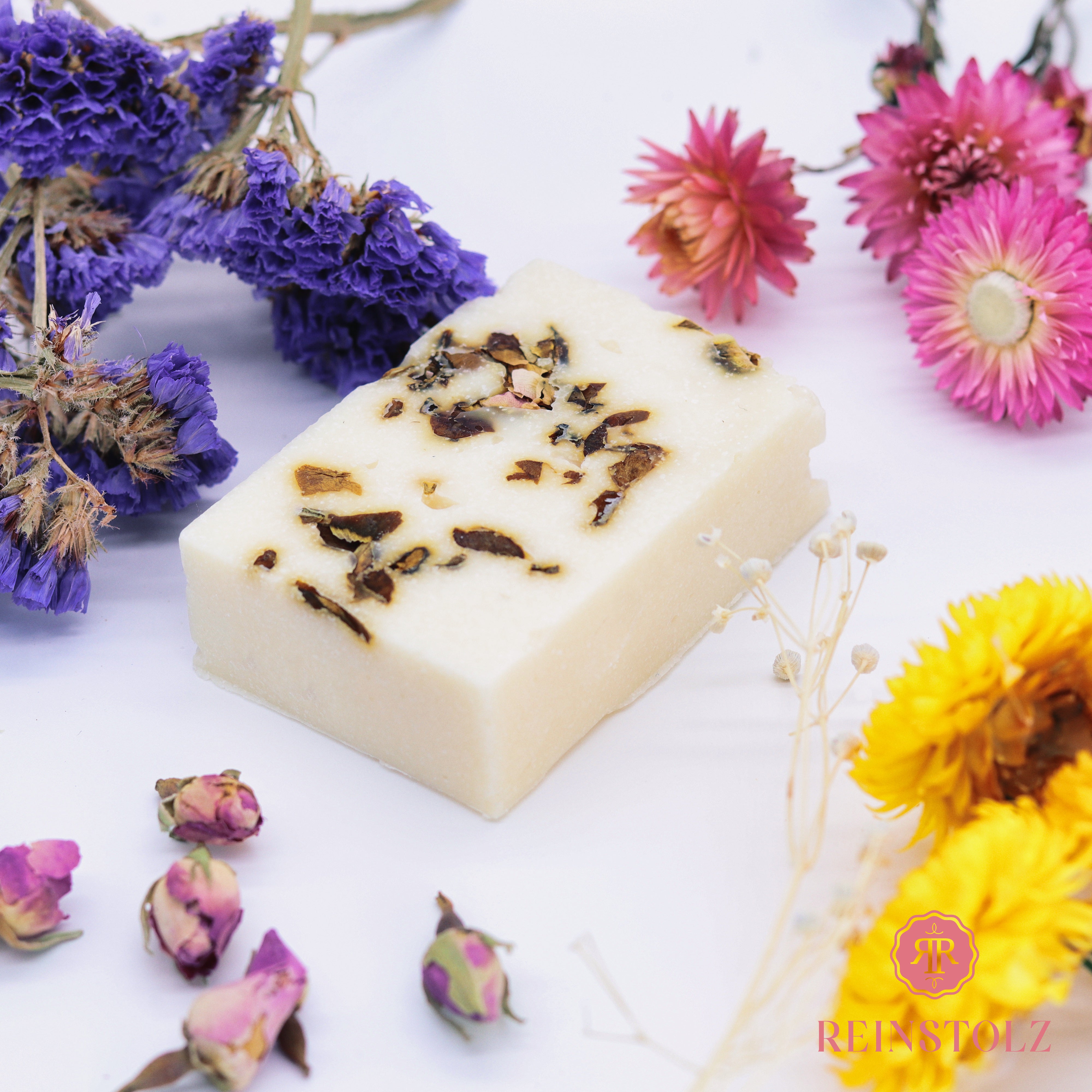 Salzseife Salty Flowers | Reinstolz Naturkosmetik | vegan