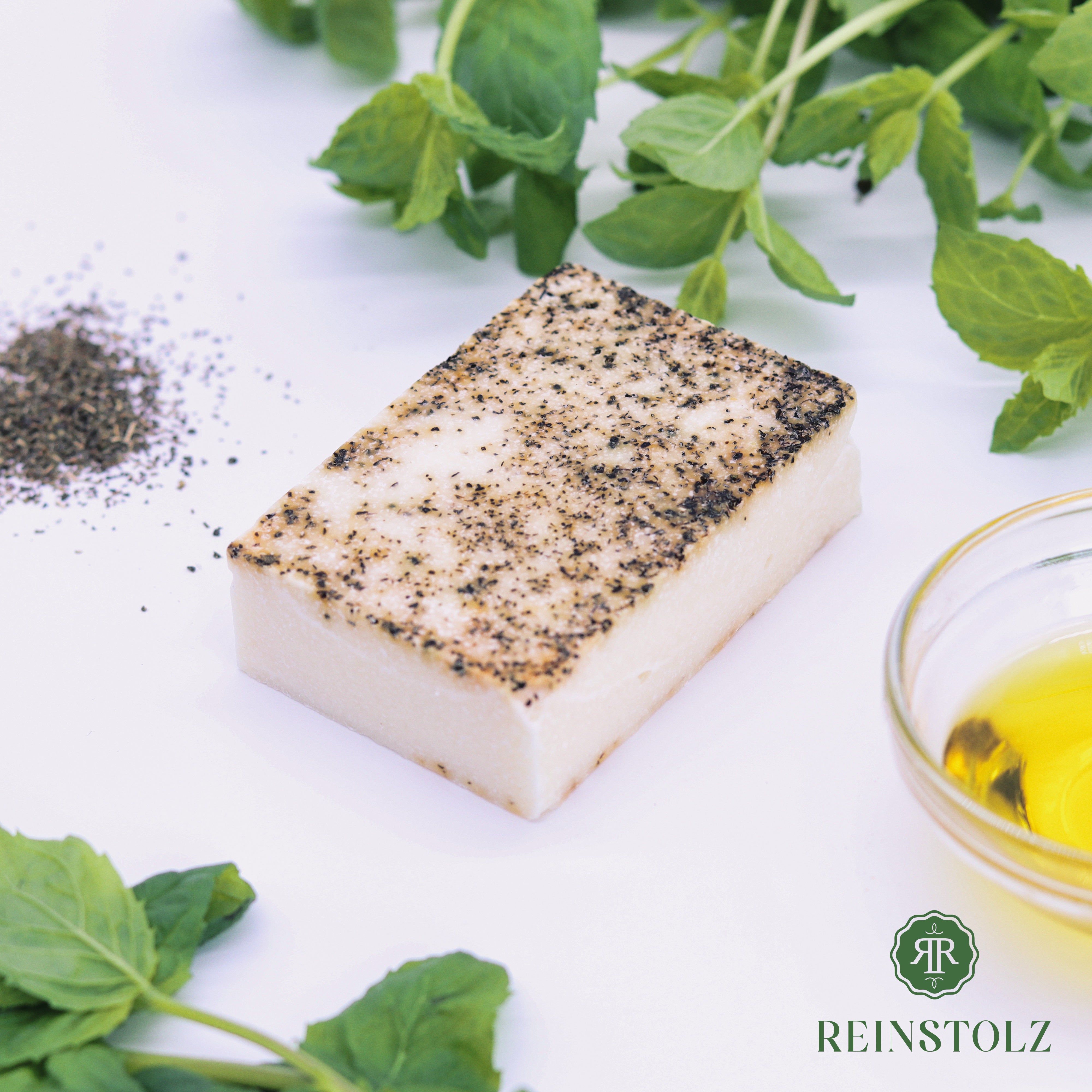 Salzseife Salty Peppermint | Reinstolz Naturkosmetik | vegan