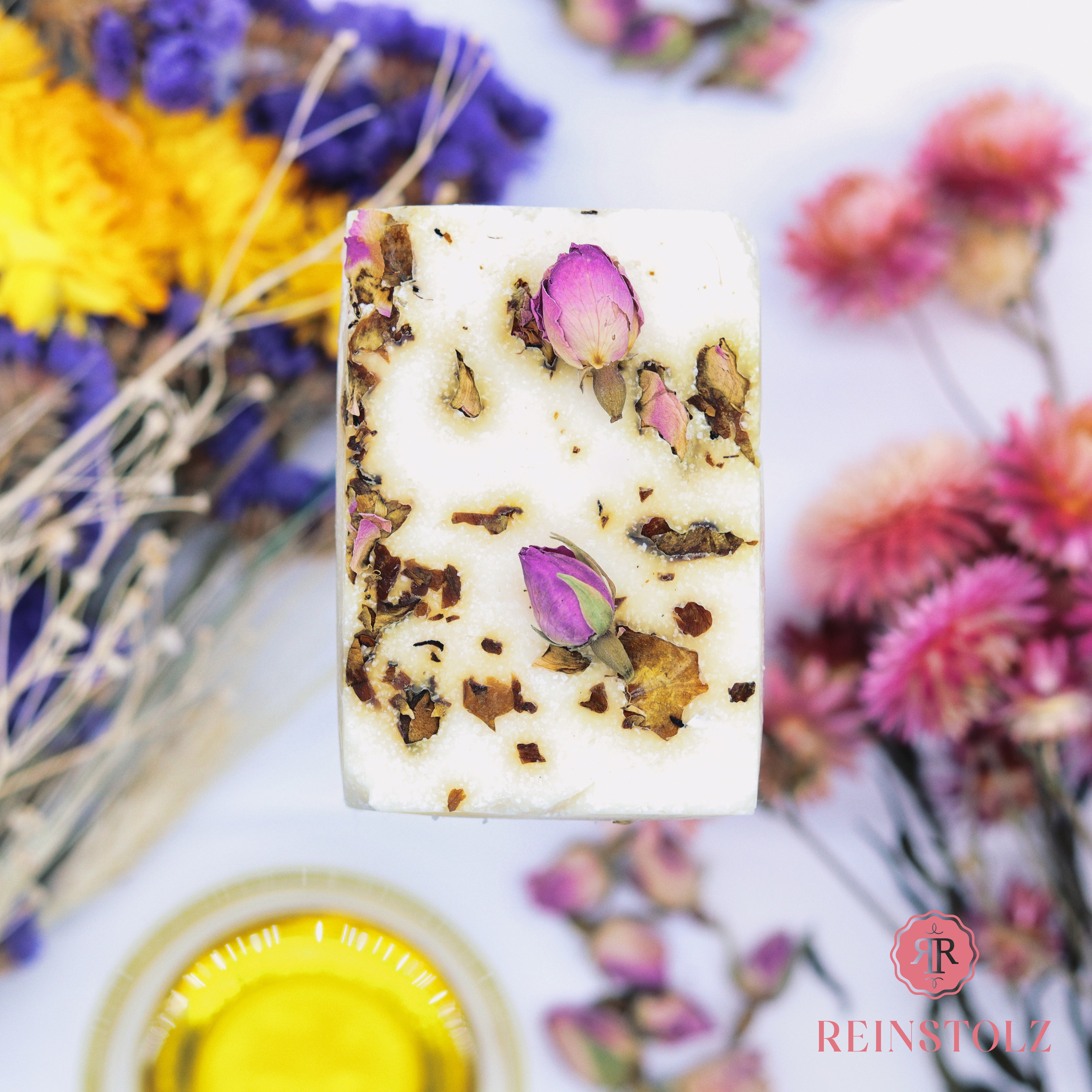 Salzseife Salty Flowers | Reinstolz Naturkosmetik | vegan