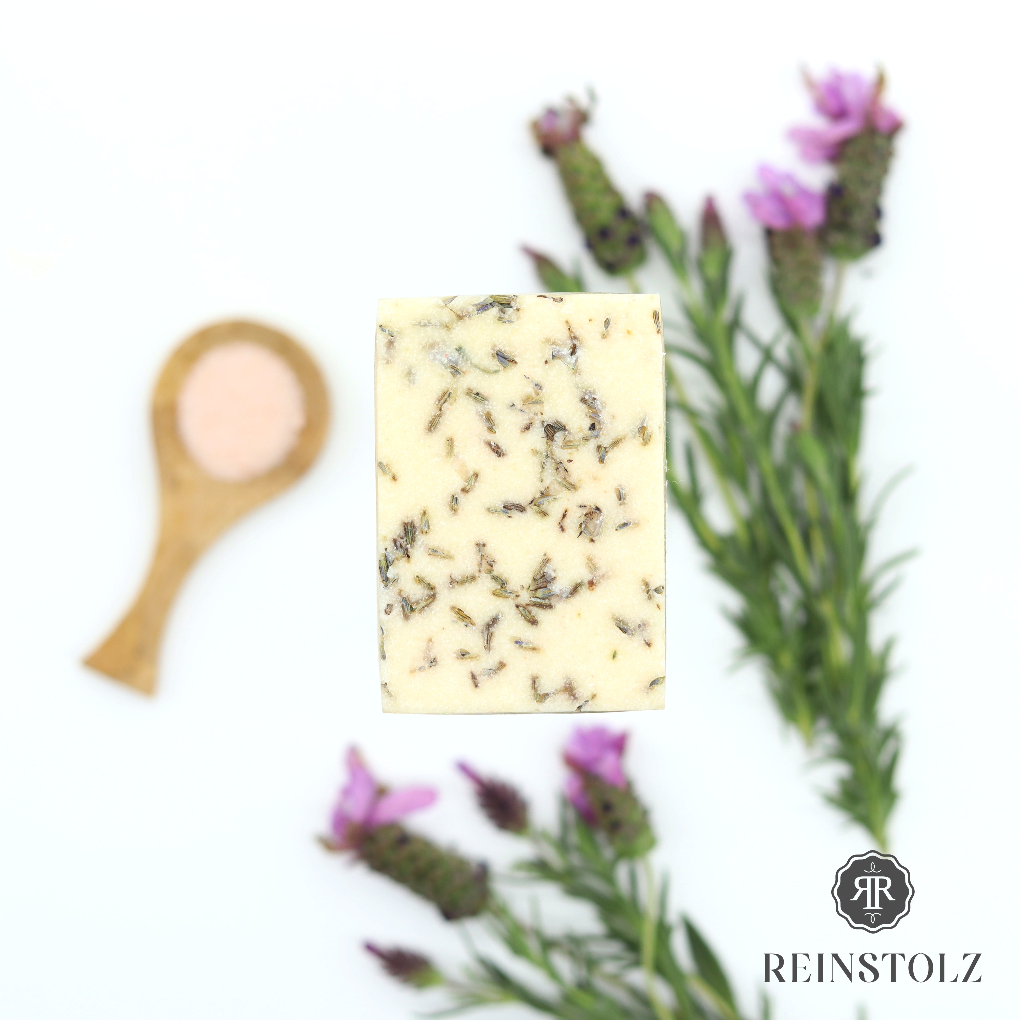 Salzseife Salty Lavender | Reinstolz Naturkosmetik | vegan